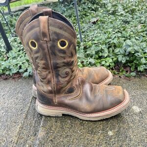 Double-H Men's Elijah Composite Toe Work Boots Size 11D Brown Leather DH5241